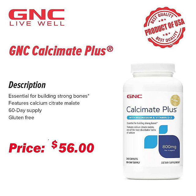 GNC Calcimate Plus